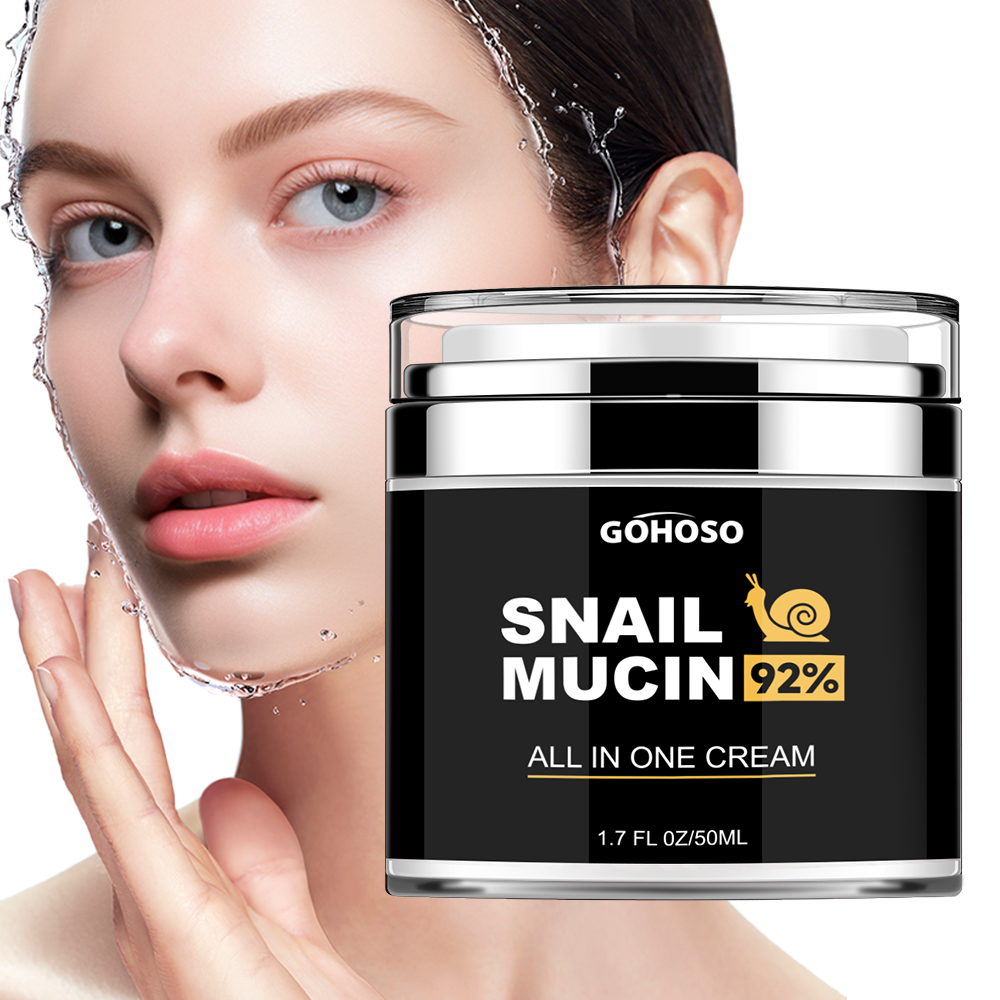 Retinol Vitamin A Cream - ENVISHA Hautpflege Schneckenschleim Gesichtscreme Straffende Aufhellung