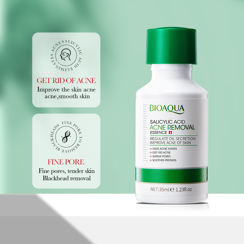 Tranexamic Acid Serum - 35 ml BIOAOUA Salicylsäure Anti-Akne-Entfernungsessenz Regulieren