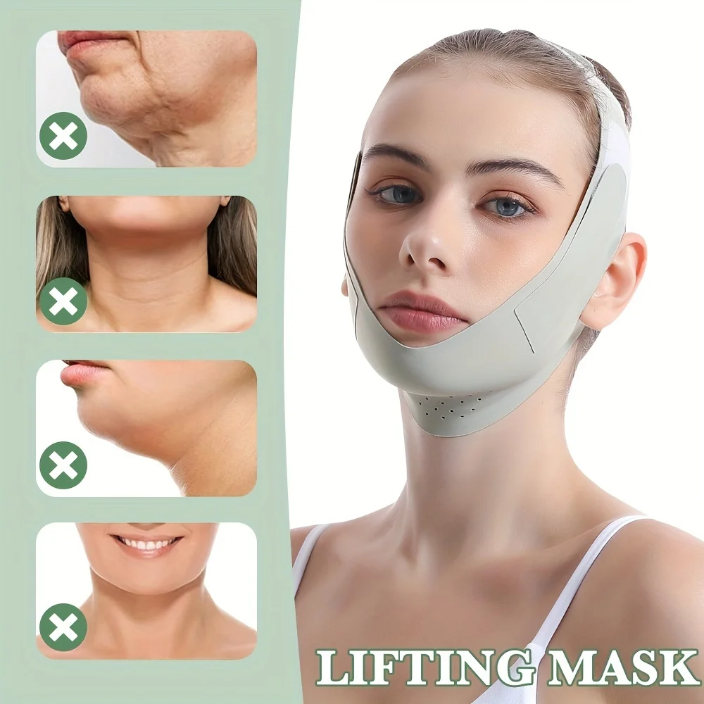 Skincare Scora - Wiederverwendbare Gesicht Abnehmen Verband V Linie