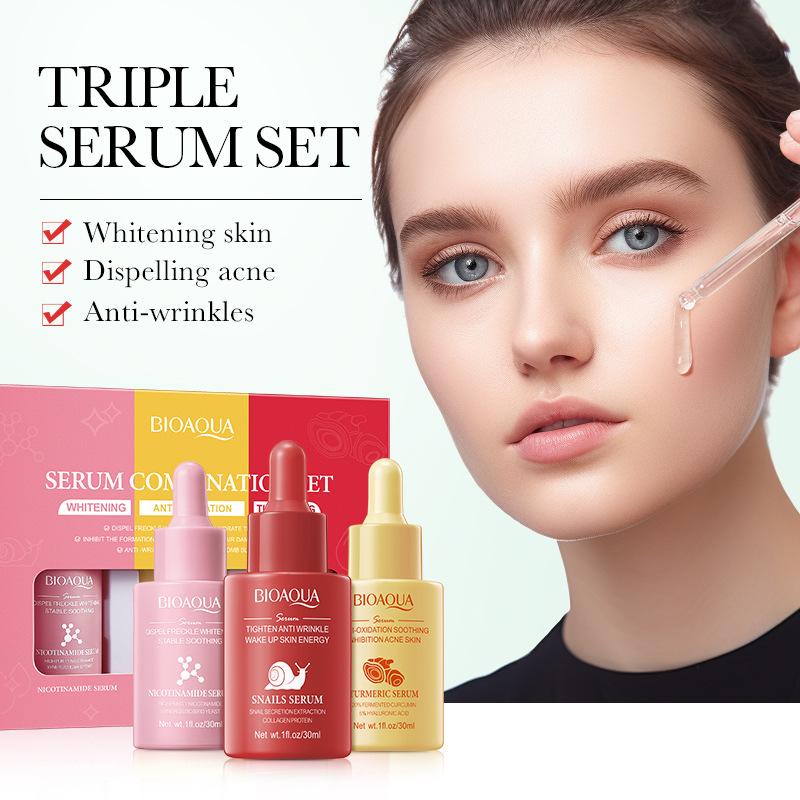 3 teile/satz BIOAQUA Vitamin C – Skincare Retinol Bewertung und Preis