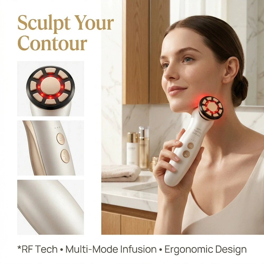 RF-Gesichtsmassagegerät, LED-L – Skincare Scora Bewertung und Preis