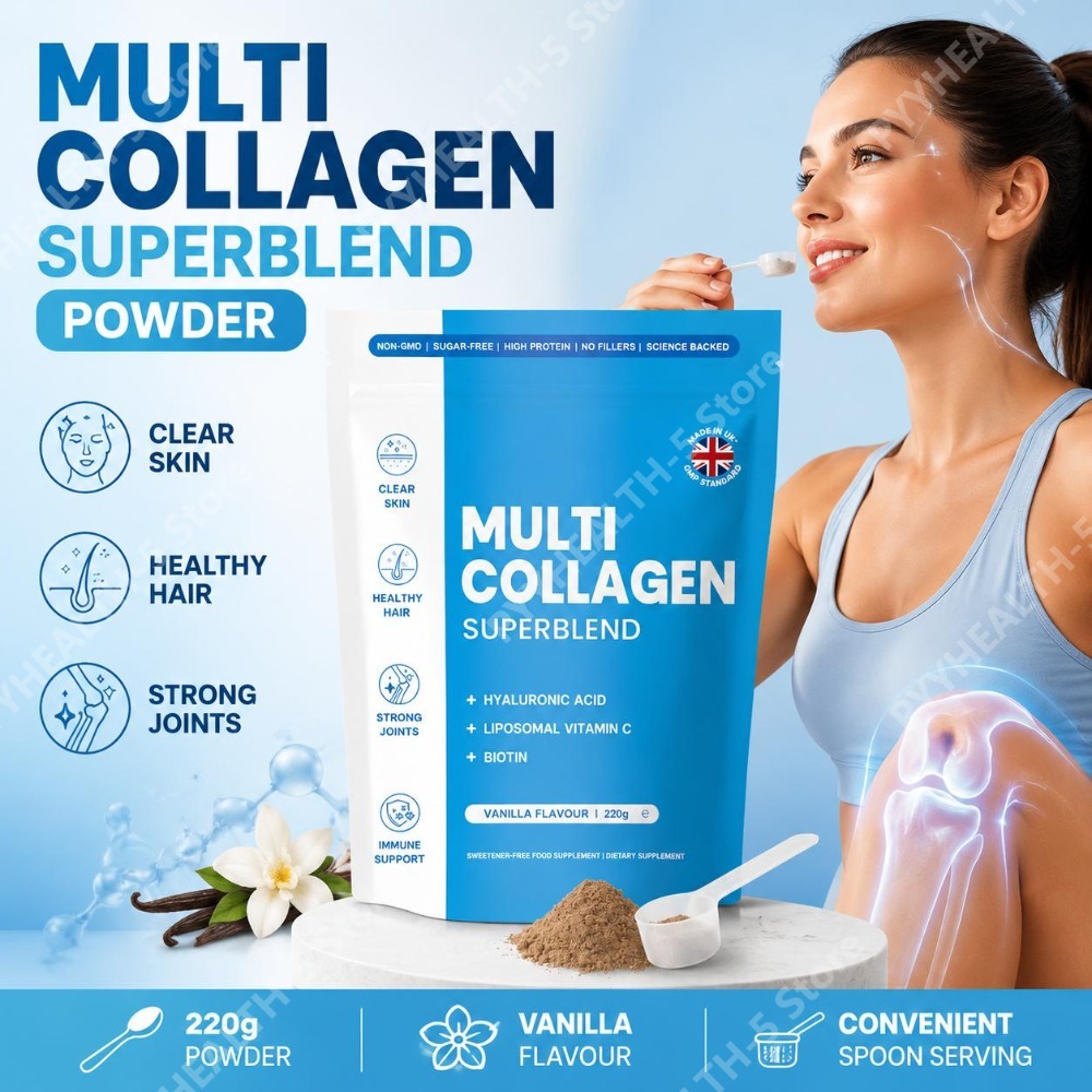 Multi-Kollagen-Superblend-Pulv – Vitamin C Powder Bewertung und Preis
