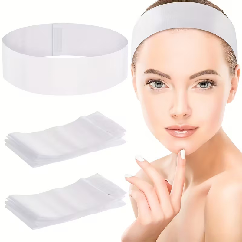 10/50/100 Stück Einweg-Stirnbä – Skincare Pink Bewertung und Preis