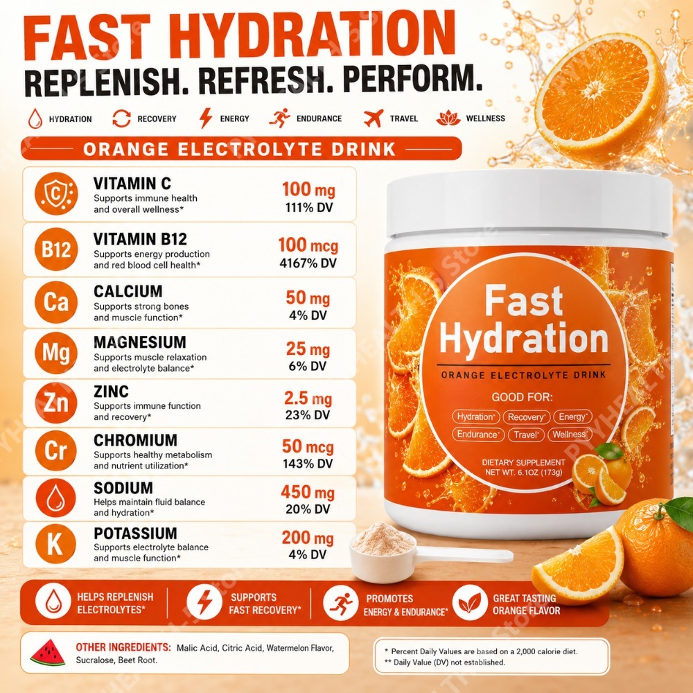 Wassermelonen-Elektrolyt-Geträ – Vitamin C Powder Bewertung und Preis
