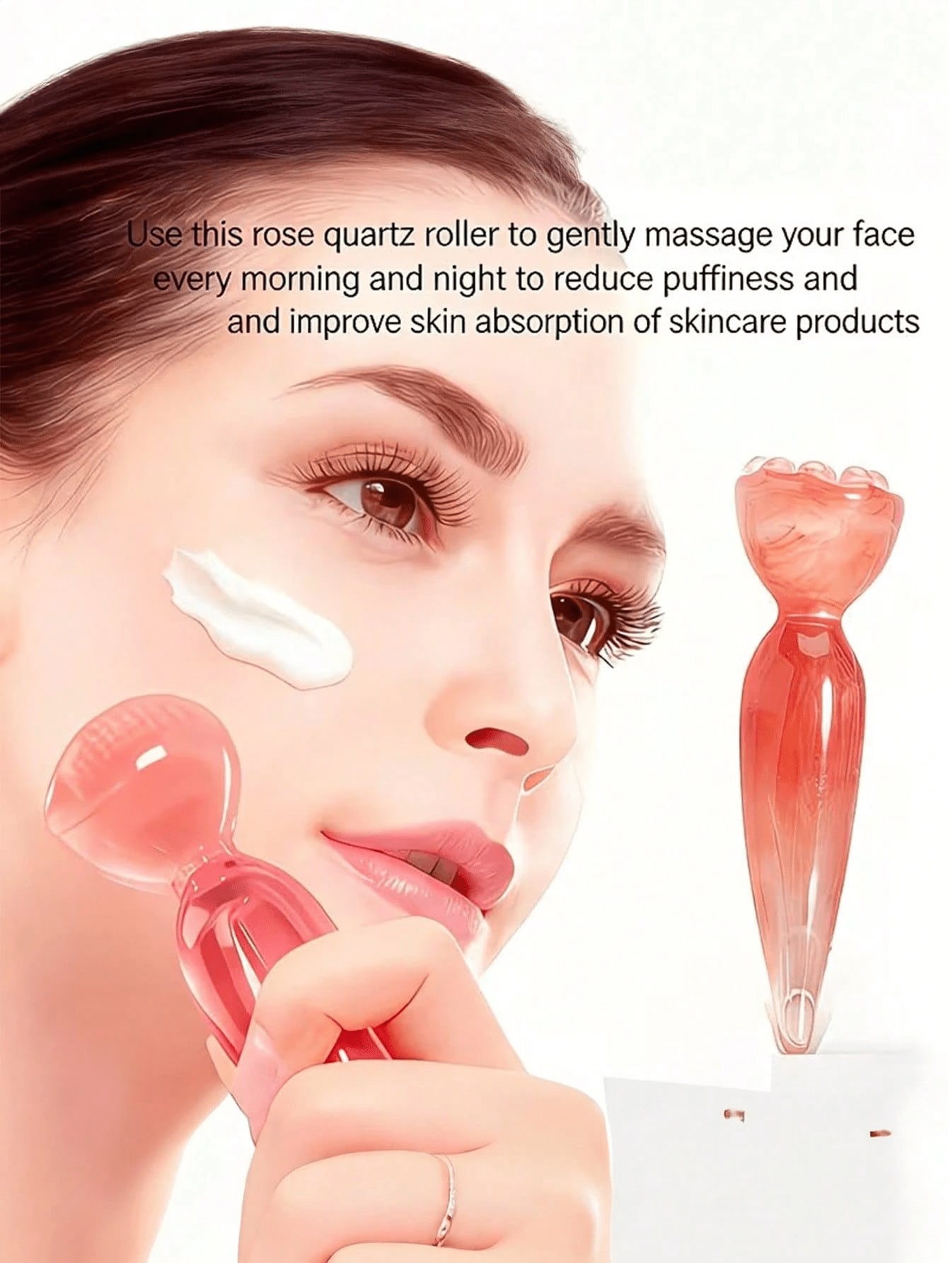 1 Stück rosa manuelles Gesicht – Skincare Pink Bewertung und Preis