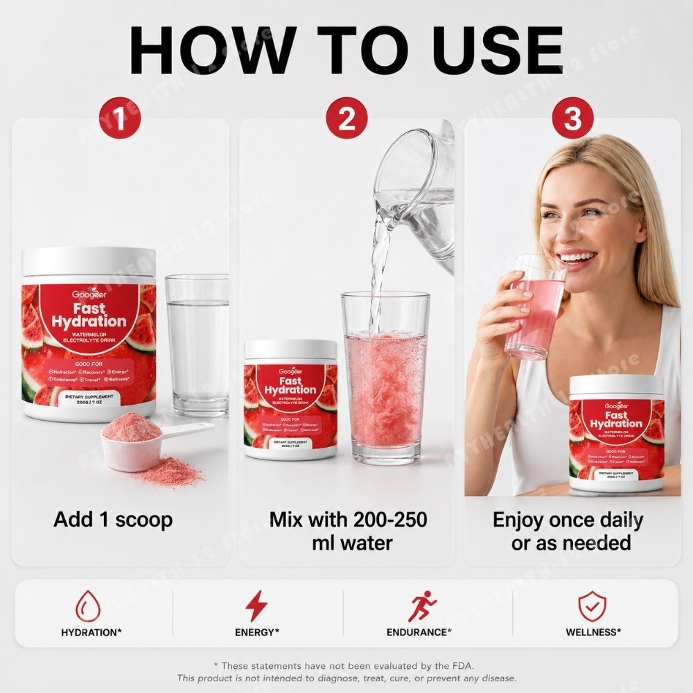Googeer Wassermelonen-Elektrol – Vitamin C Powder Bewertung und Preis