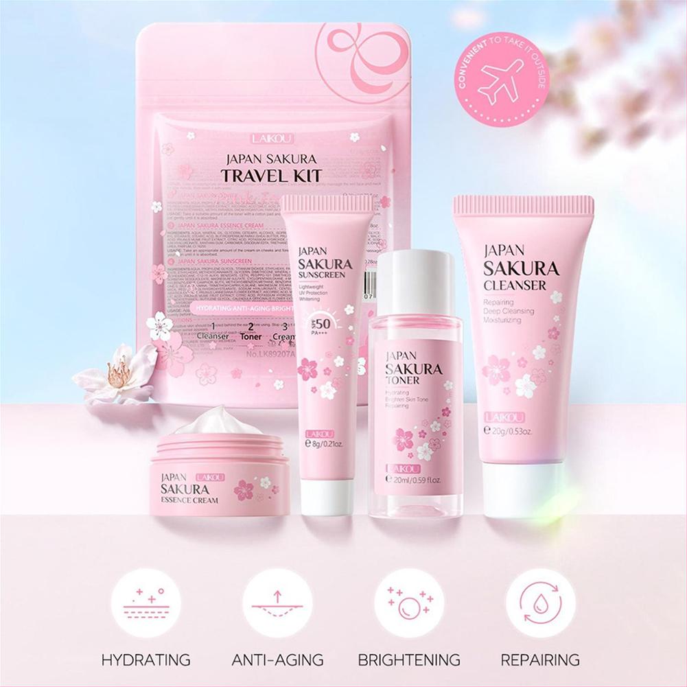 Sakura Hautpflege-Set, Gesicht – Skincare Scora Bewertung und Preis