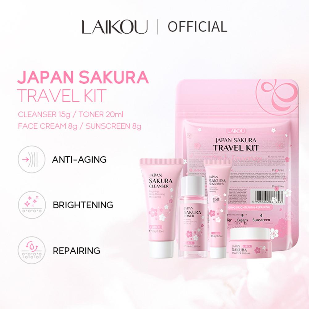 Sakura Hautpflege-Set, Gesicht – Skincare Scora Bewertung und Preis