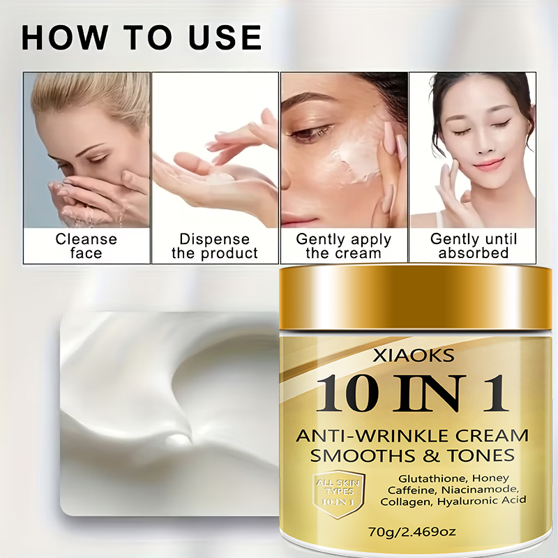 10-in-1 Sofort straffende und  – Retinol Vitamin A Cream Bewertung und Preis