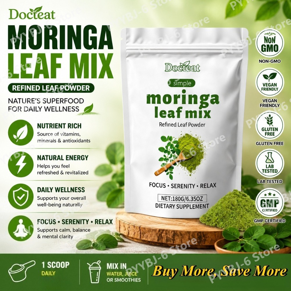 Docteat Moringa-Blattpulver, R – Vitamin C Powder Bewertung und Preis